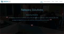 Desktop Screenshot of netspeq.com